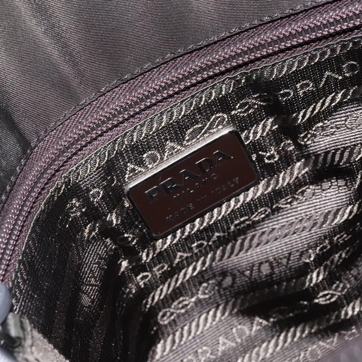 Prada Bowling Shoulder Bag Tessuto