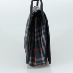 Burberry Nova Check Tote Leather