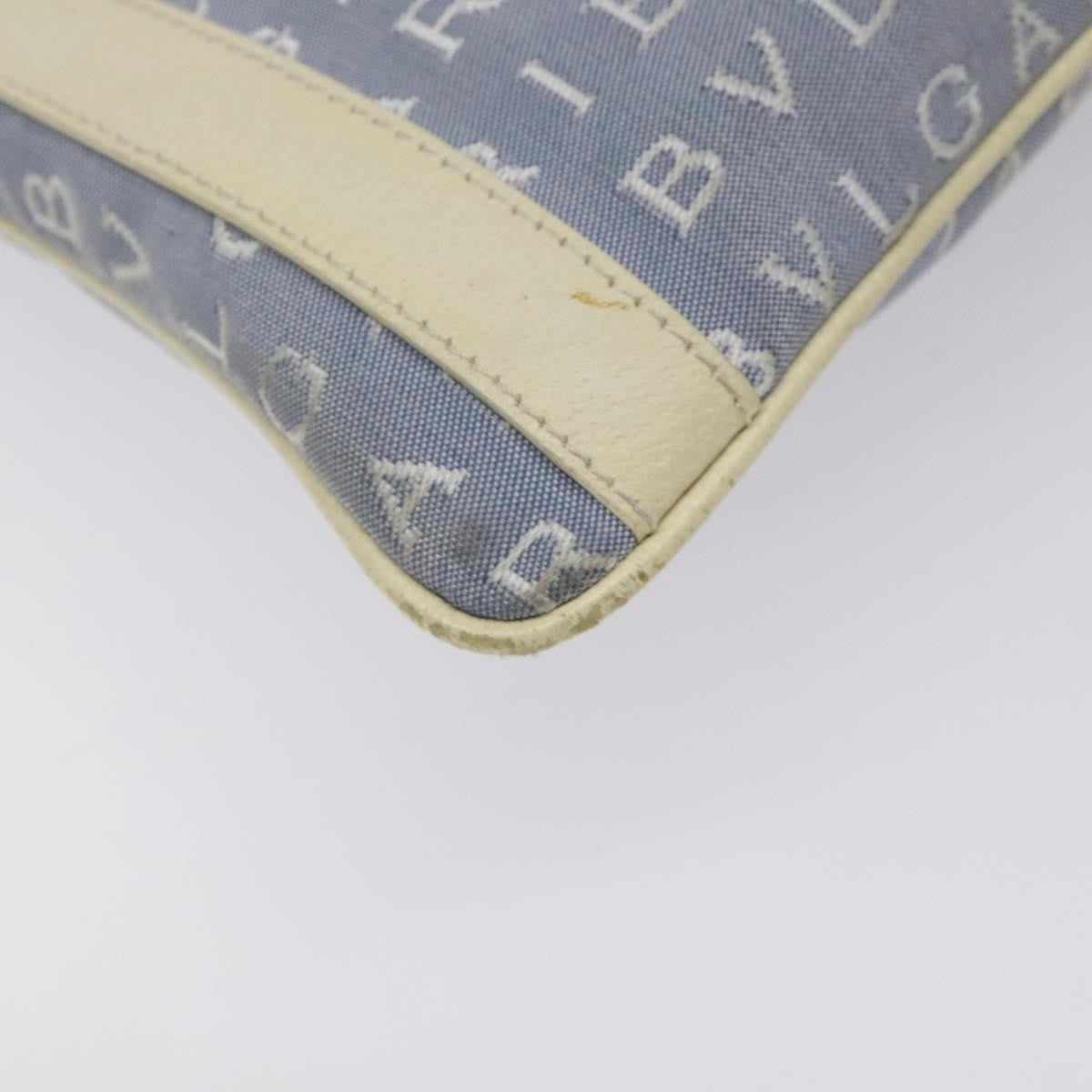 Bvlgari B.Zero1 Logomania Bag Canvas with Leather