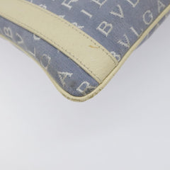 Bvlgari B.Zero1 Logomania Bag Canvas with Leather