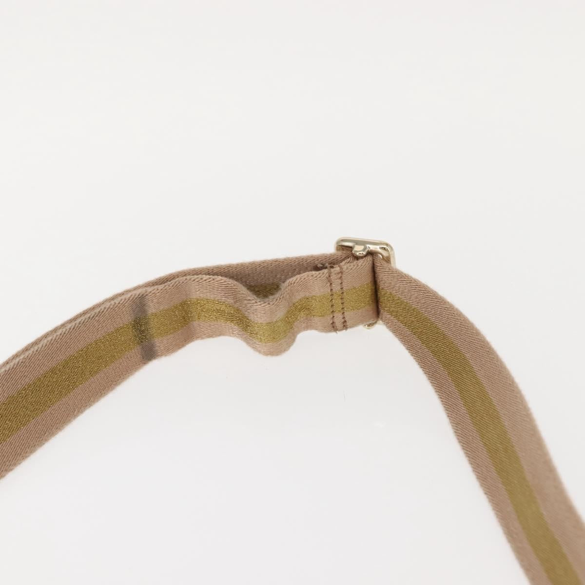 Gucci Web Strap Messenger Bag GG Canvas