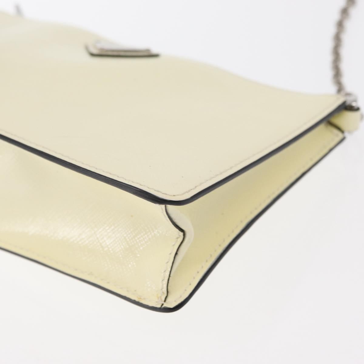 Prada Chain Crossbody Bag Vernice Saffiano Leather