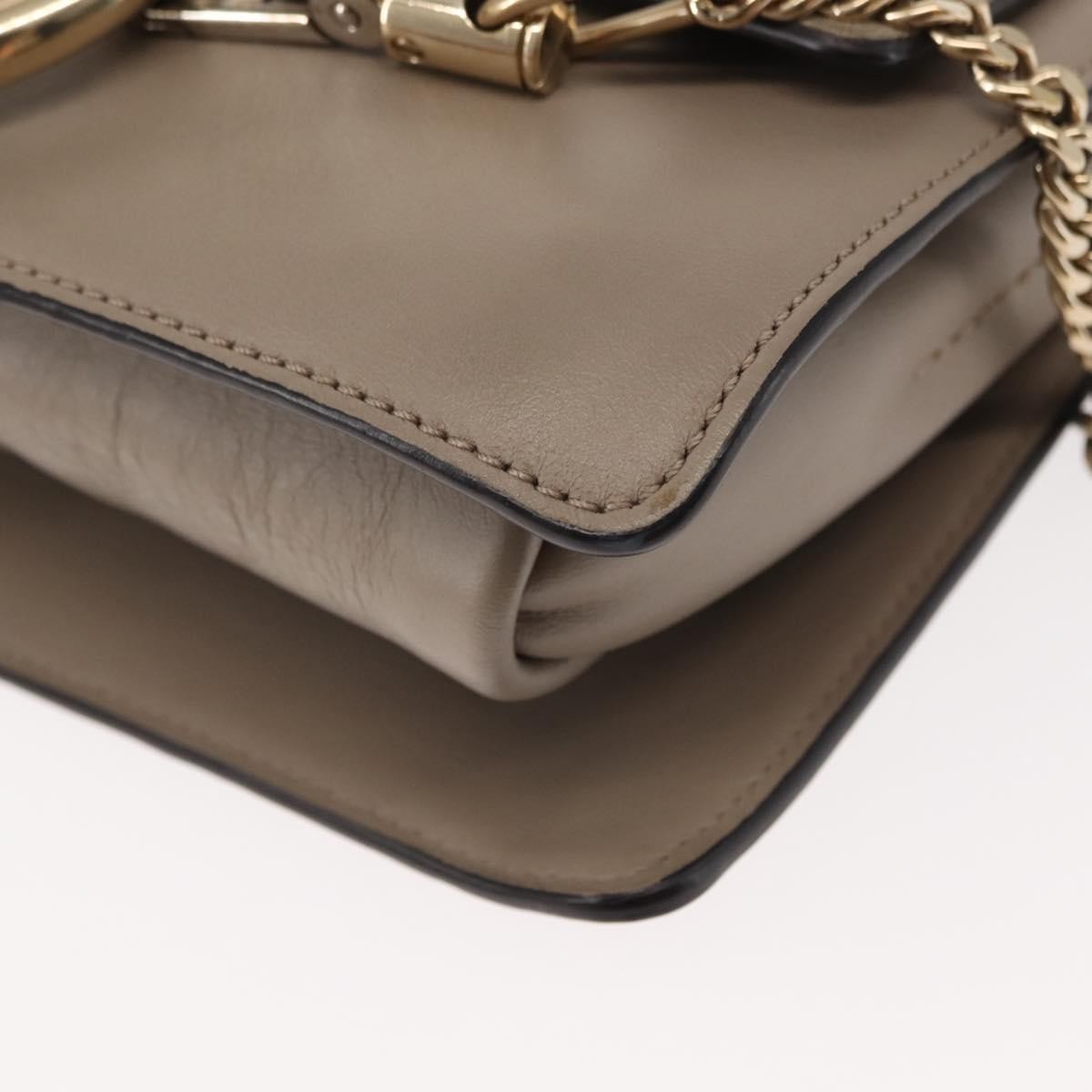 Chloe Faye Shoulder Bag Leather and Suede