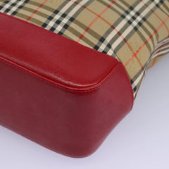 Burberry Nova Check Tote canvas check pattern