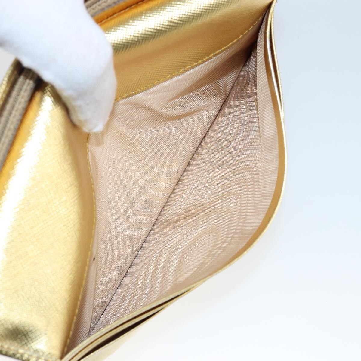 Prada Continental Wallet Saffiano Leather