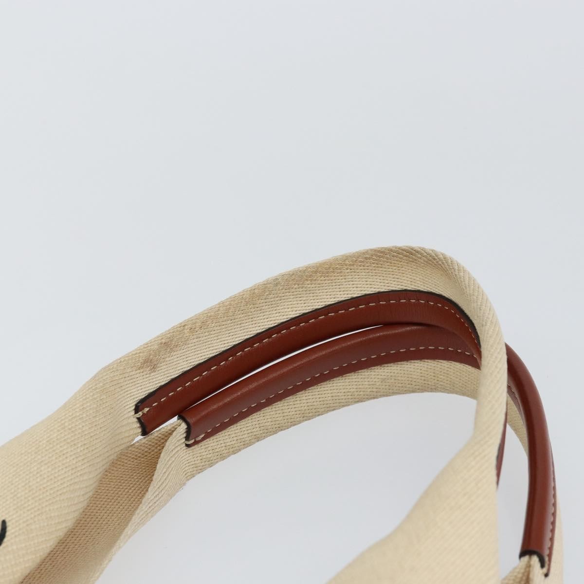 Chloe Woody Tote Canvas with Leather