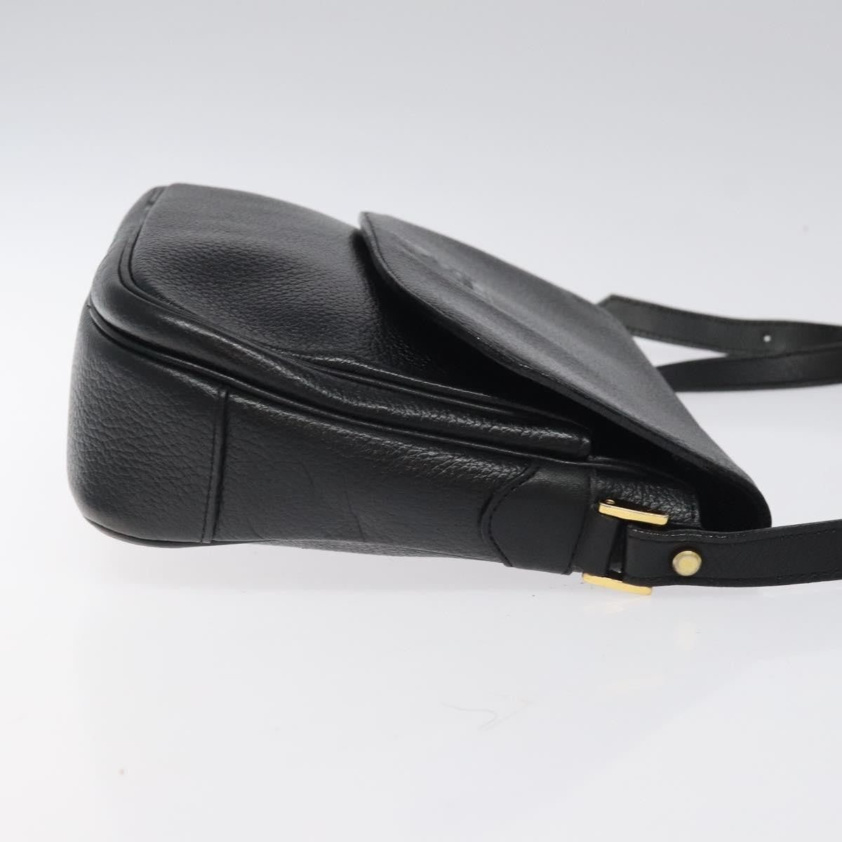 Burberry Flap Shoulder Bag Leather