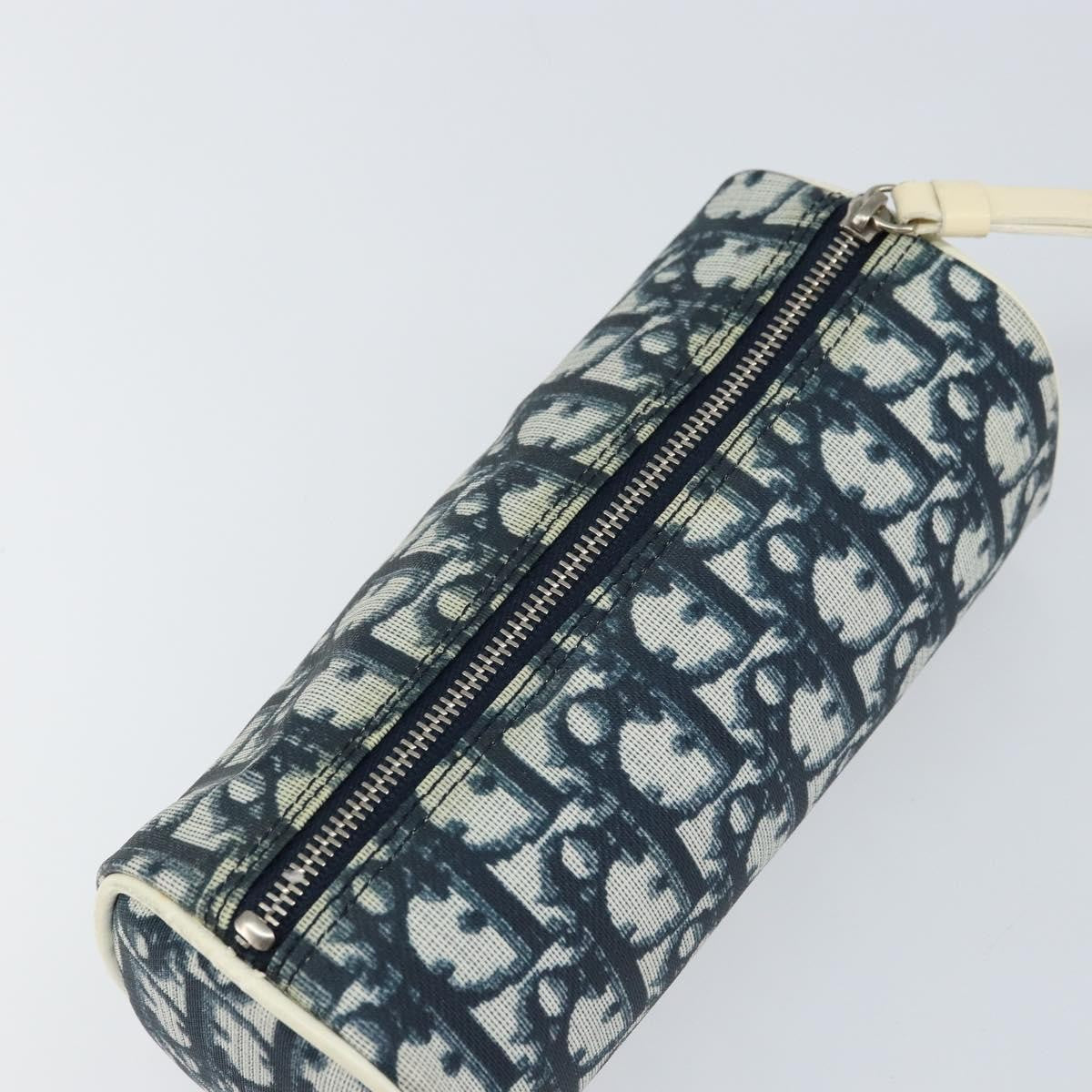 Christian Dior Vintage Trotter Pouch Canvas