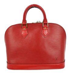 Louis Vuitton Alma Handbag Epi Leather