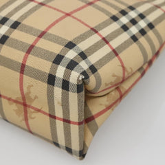 Burberry Nova Check Tote Canvas and Leather