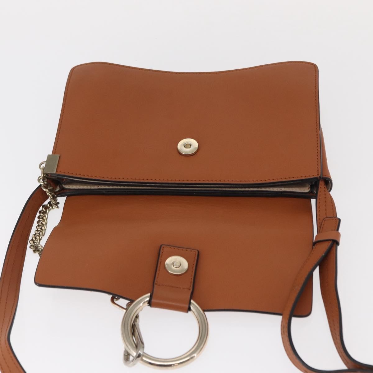 Chloe Faye Shoulder Bag Leather and Suede