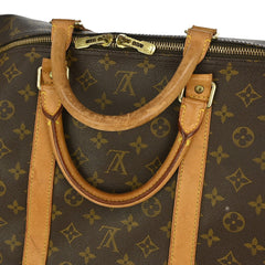 Louis Vuitton Keepall Bandouliere Bag Monogram Canvas