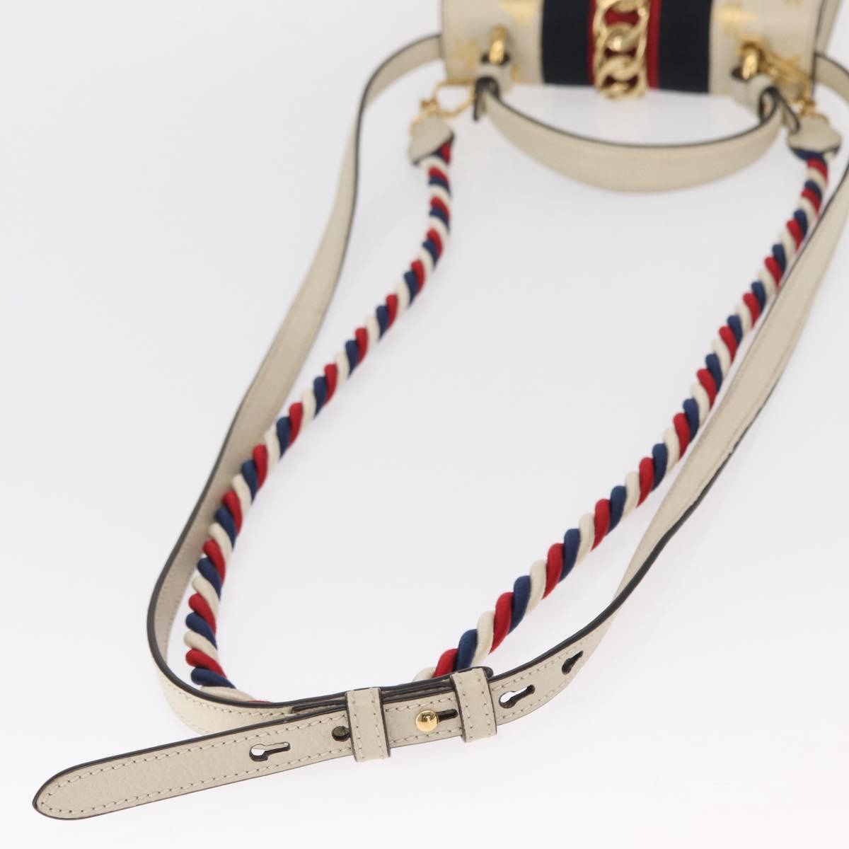 Gucci Sylvie Top Handle Bag Printed Leather