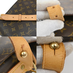 Louis Vuitton Cartouchiere Handbag Monogram Canvas