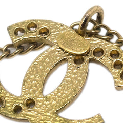 Chanel CC Pendant Necklace Metal