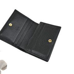 Gucci GG Marmont Flap Card Case Leather