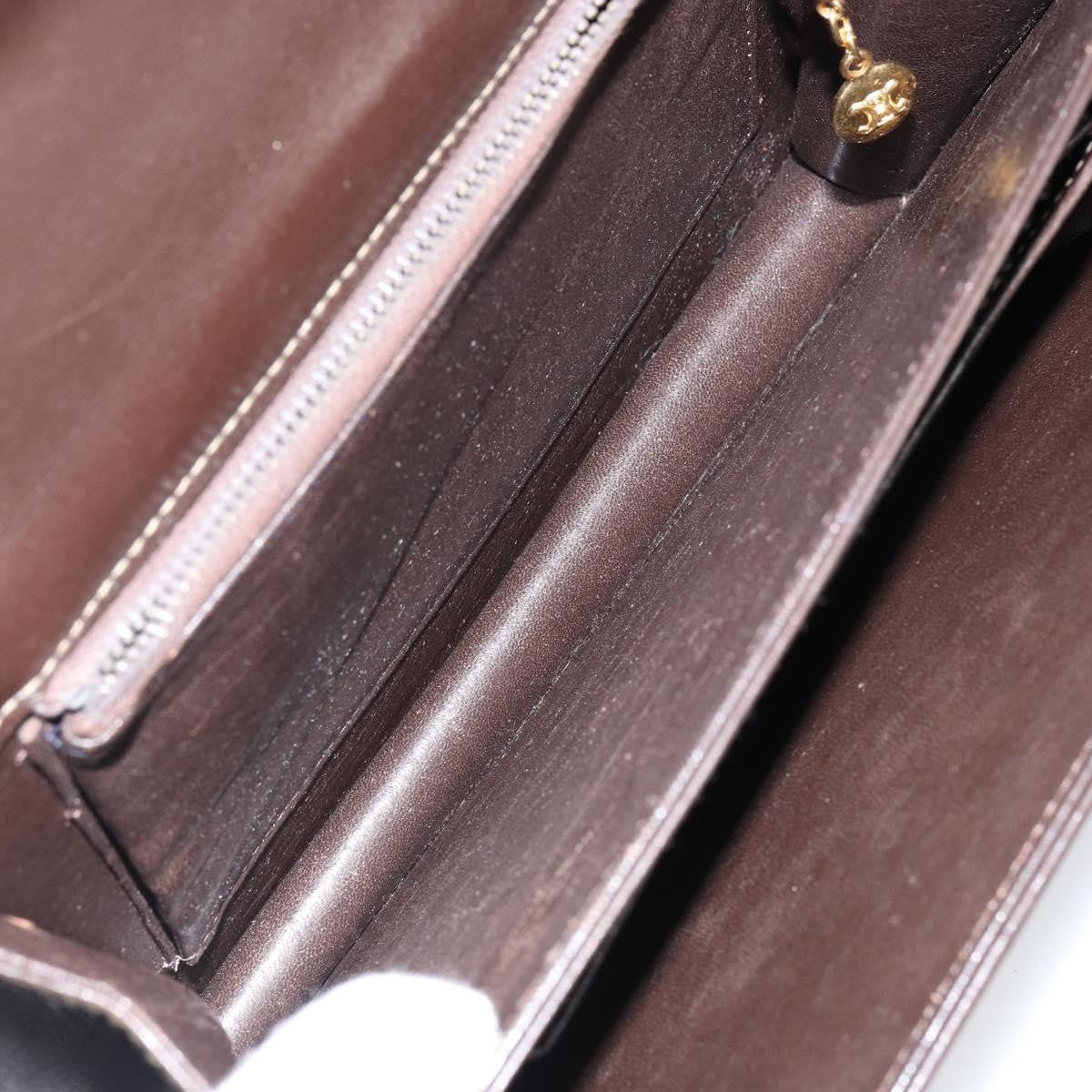 Celine C Sulky Shoulder bag Canvas and Leather