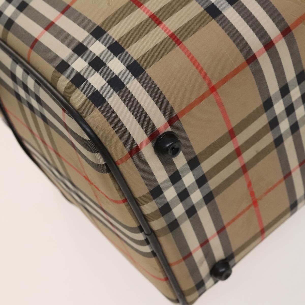 Burberry Nova check boston bag Canvas