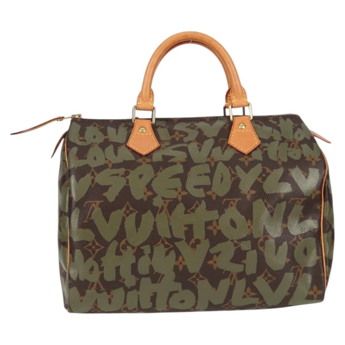 Louis Vuitton Speedy Handbag Limited Edition Monogram Graffiti