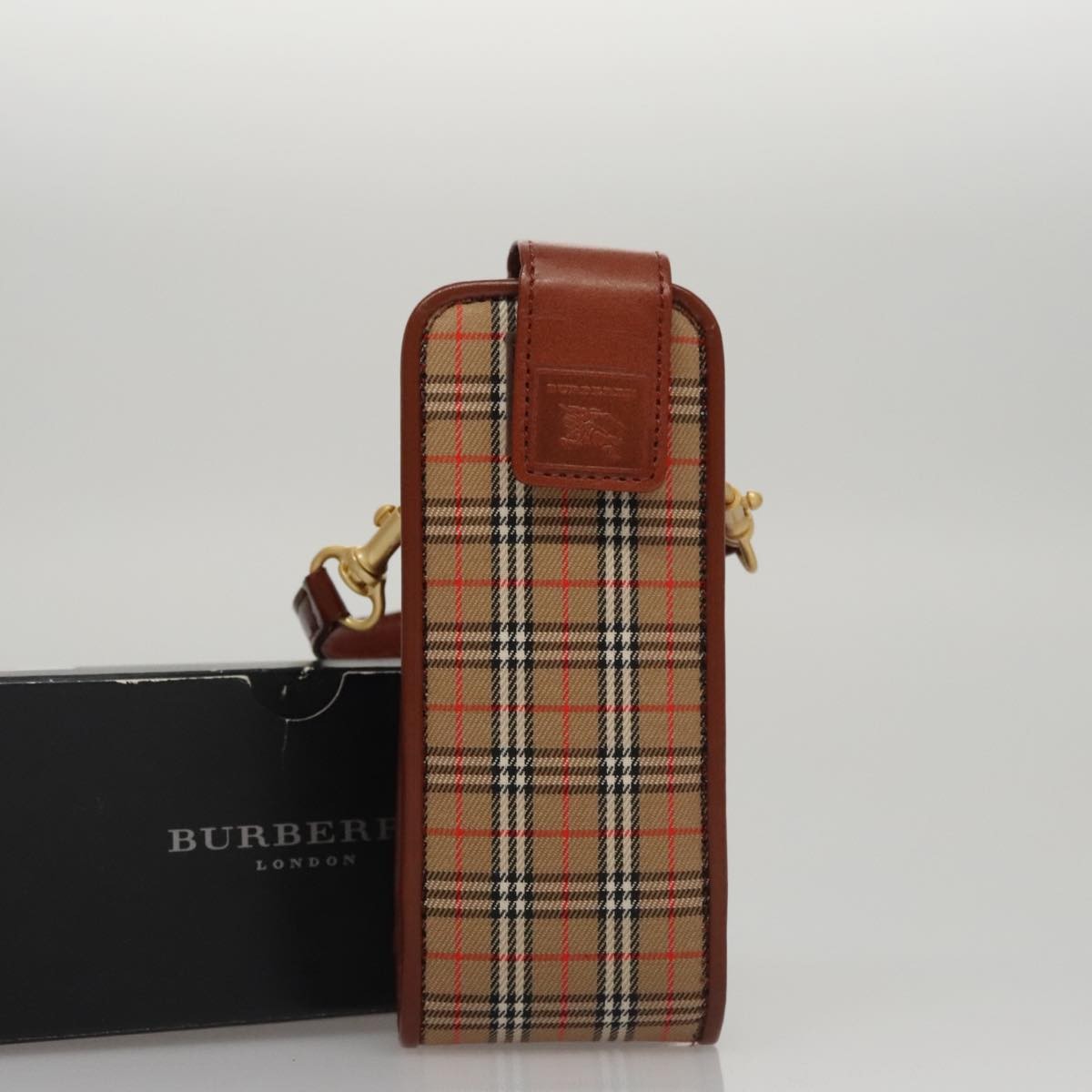Burberry Nova check Pochette Canvas