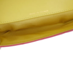 Chanel Classic Sunglasses Case with Chain Quilted Lambskin with Rainbow Hardware