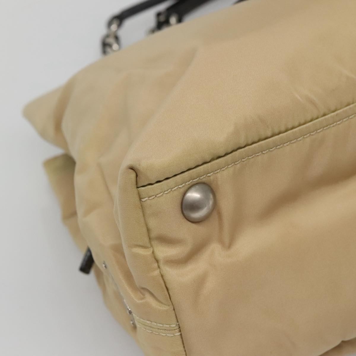 Prada Convertible Chain Tote Quilted Tessuto