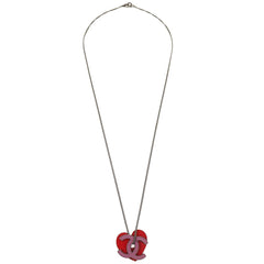 Chanel CC Heart Pendant Metal