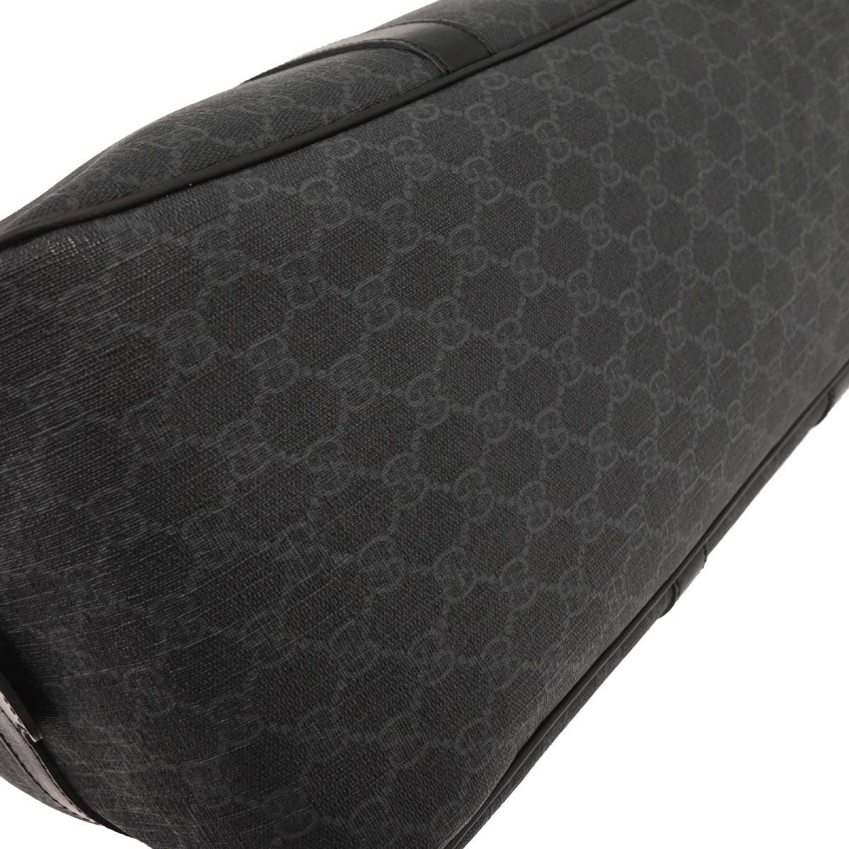 Gucci Vintage Duffle Bag GG Coated Canvas