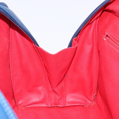 Celine Circle Logo Handbag Leather