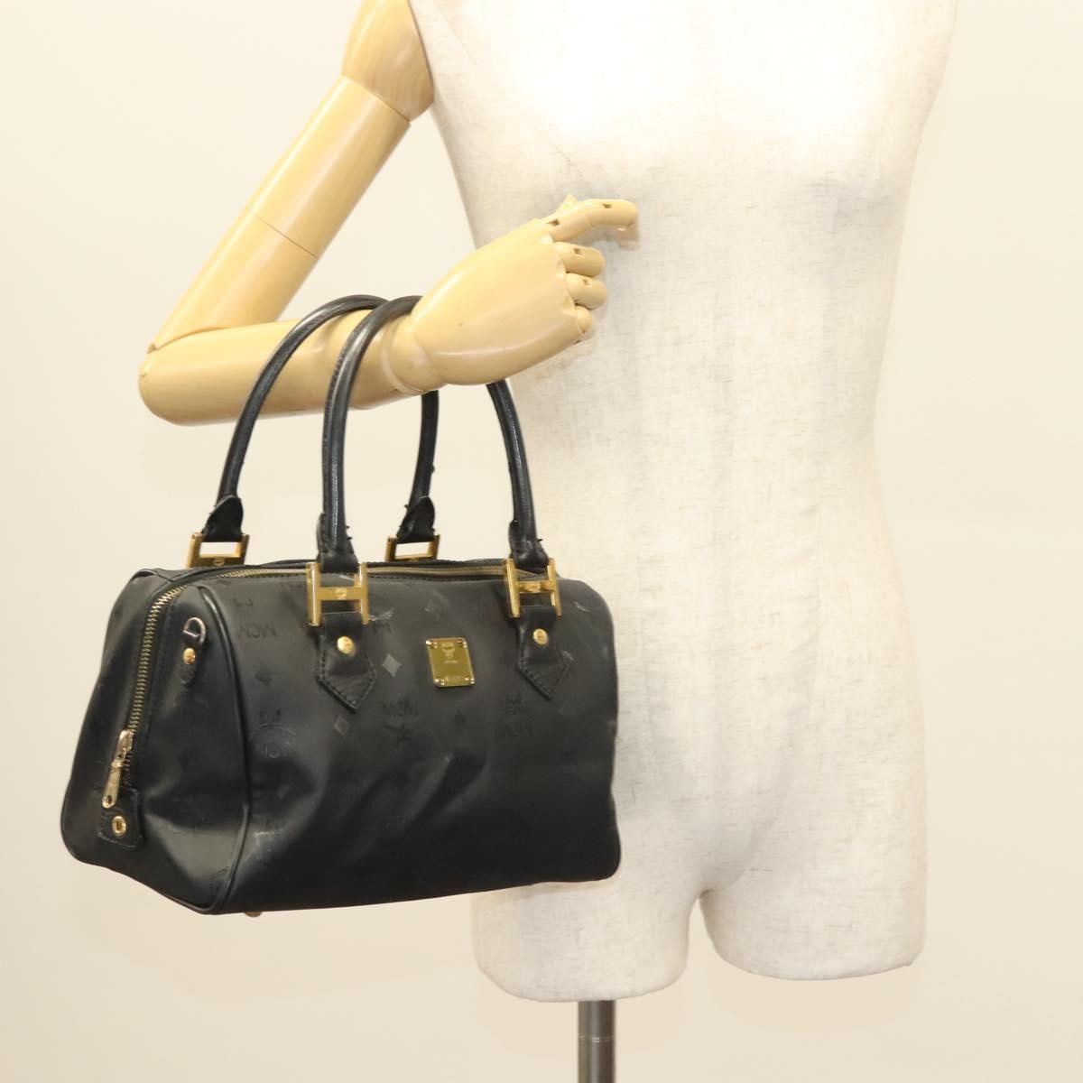 MCM Visetos logogramme Handbag Canvas and Leather