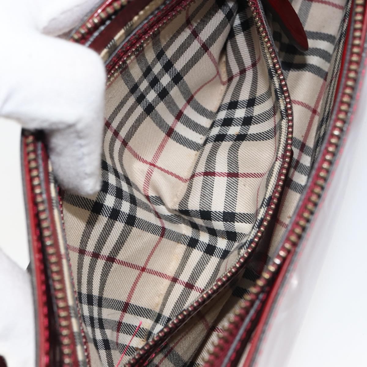 Burberry Vintage Shoulder Bag Patent leather