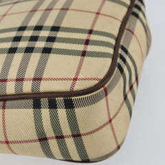 Burberry Zip Messenger Bag Nova check Canvas and Leather