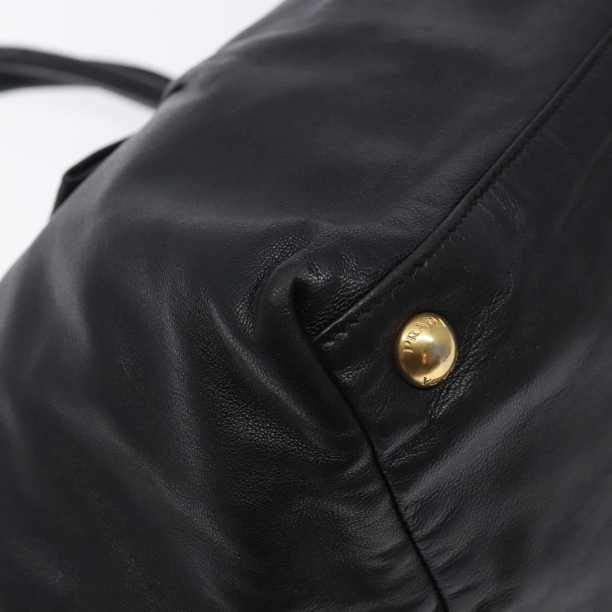 Prada Bow Tote Leather