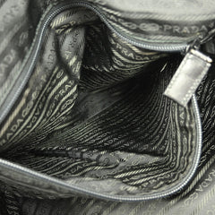 Prada Weekend Duffle Bag Tessuto with Saffiano Leather