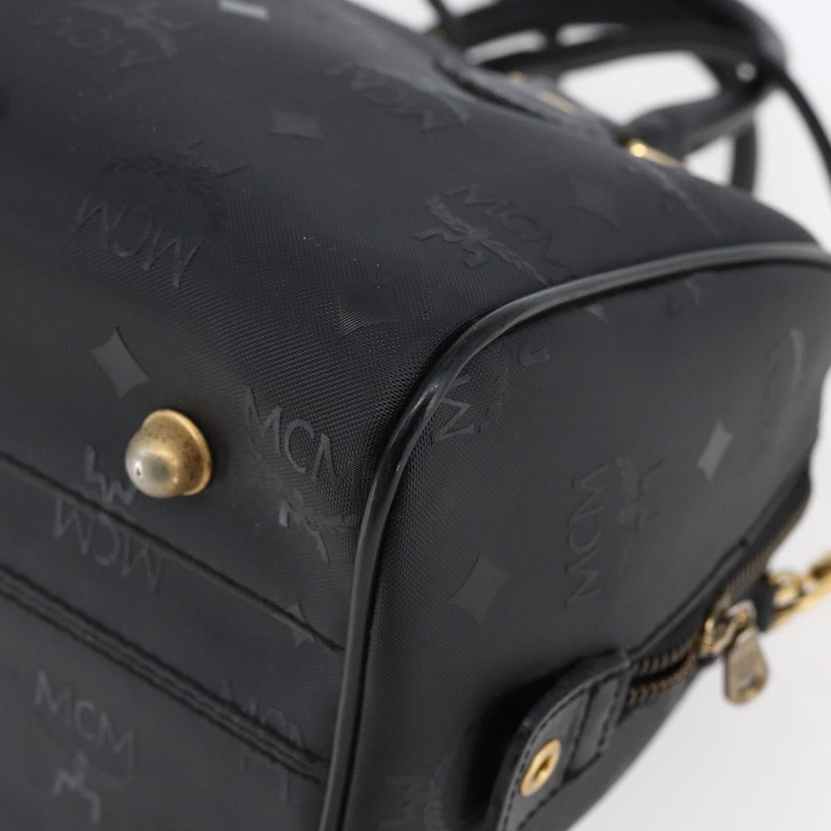 MCM Visetos logogramme Handbag Canvas and Leather