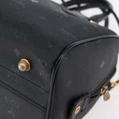 MCM Visetos logogramme Handbag Canvas and Leather