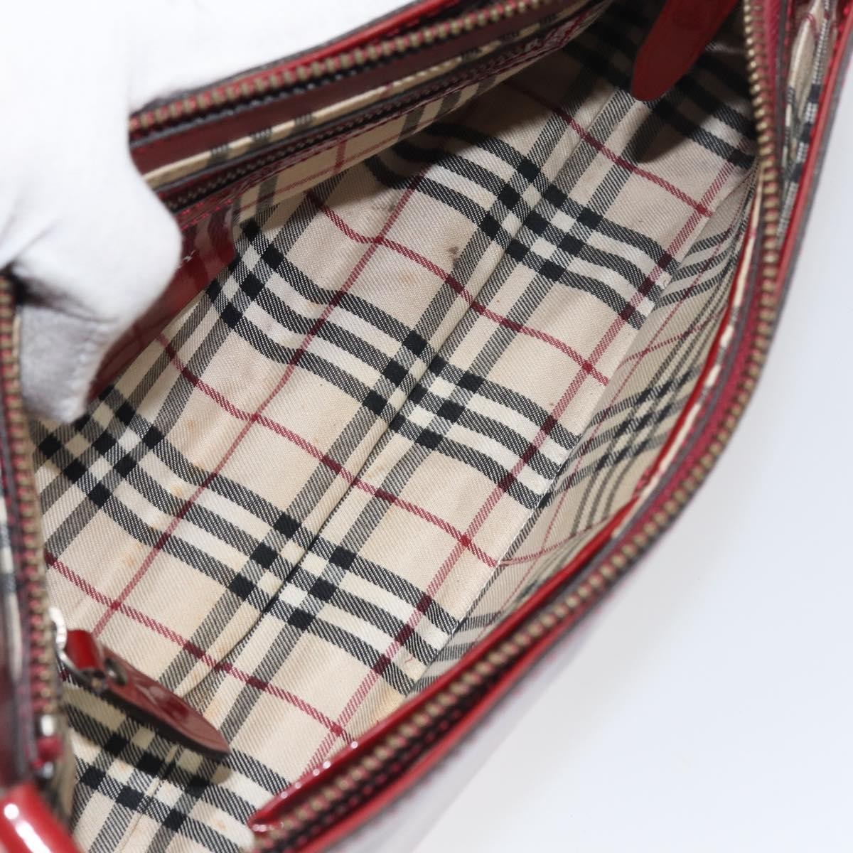 Burberry Vintage Shoulder Bag Patent leather