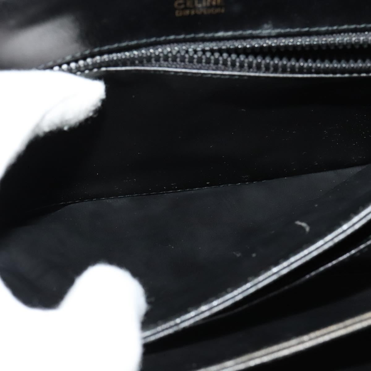 Celine Vintage Flap Shoulder Bag Leather