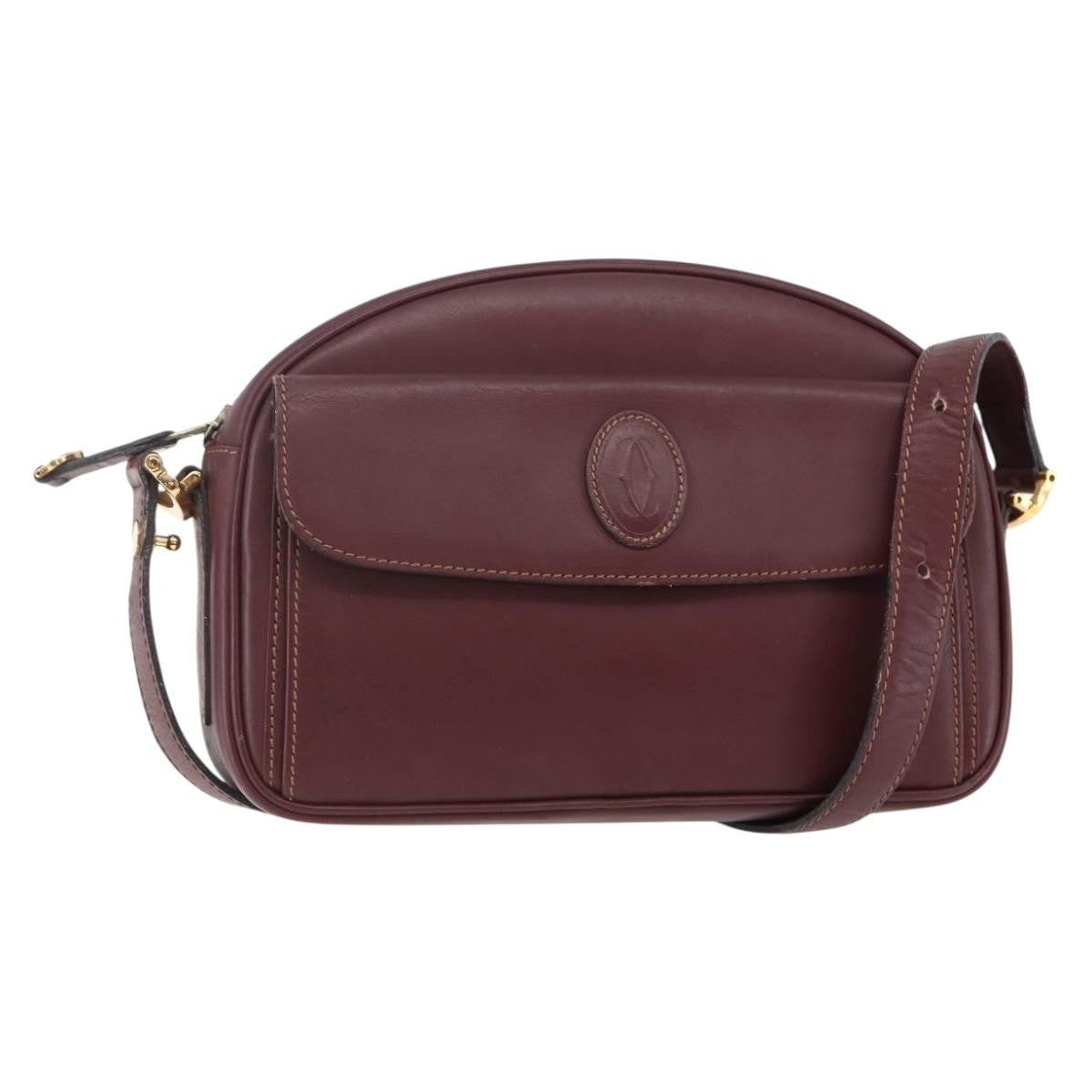 cartier Must de Cartier Shoulder Bag Leather