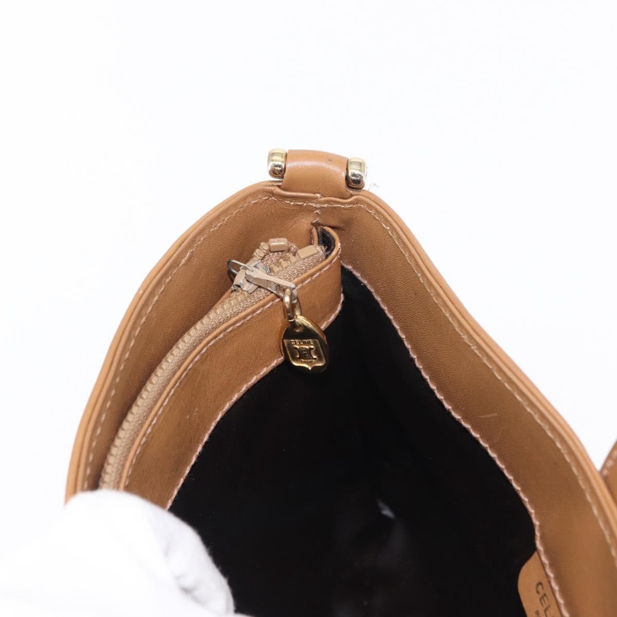 Celine Vintage Macadam Shoulder Bag Canvas