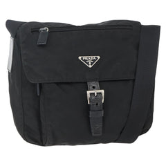 Prada Buckle Messenger Bag Tessuto