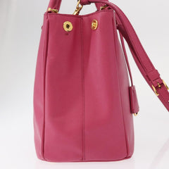 Prada Double Zip Lux Tote Saffiano Leather