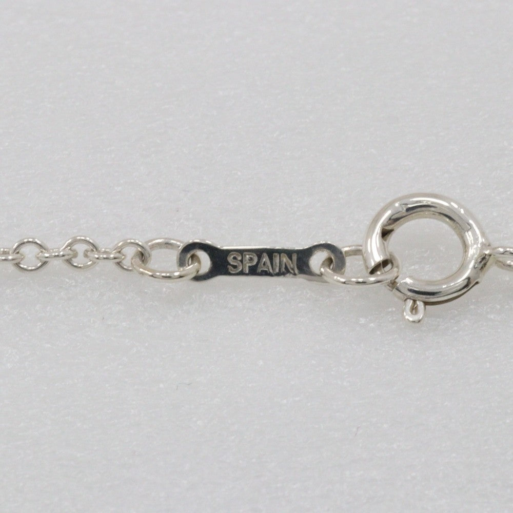 Tiffany & Co. Elsa Peretti Open Heart Pendant Necklace Sterling Silver