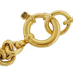 Chanel Vintage Triple CC Chain Necklace Metal