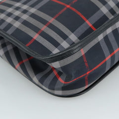 Burberry Nova Check Tote Leather