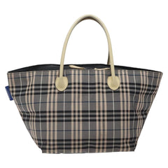 Burberry Nova Check Tote canvas check pattern