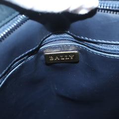 Bally Vintage Chain Shoulder Bag Quilted Leather