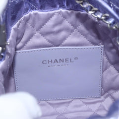 Chanel 22 Chain Hobo Quilted Calfskin