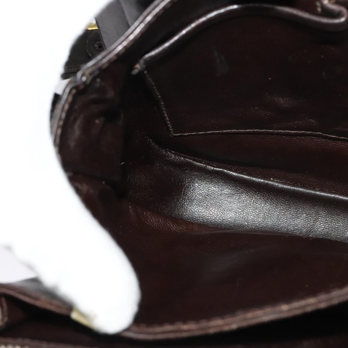 Celine C Sulky Shoulder bag Canvas and Leather