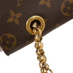Louis Vuitton Victoire Handbag Monogram Canvas and Leather